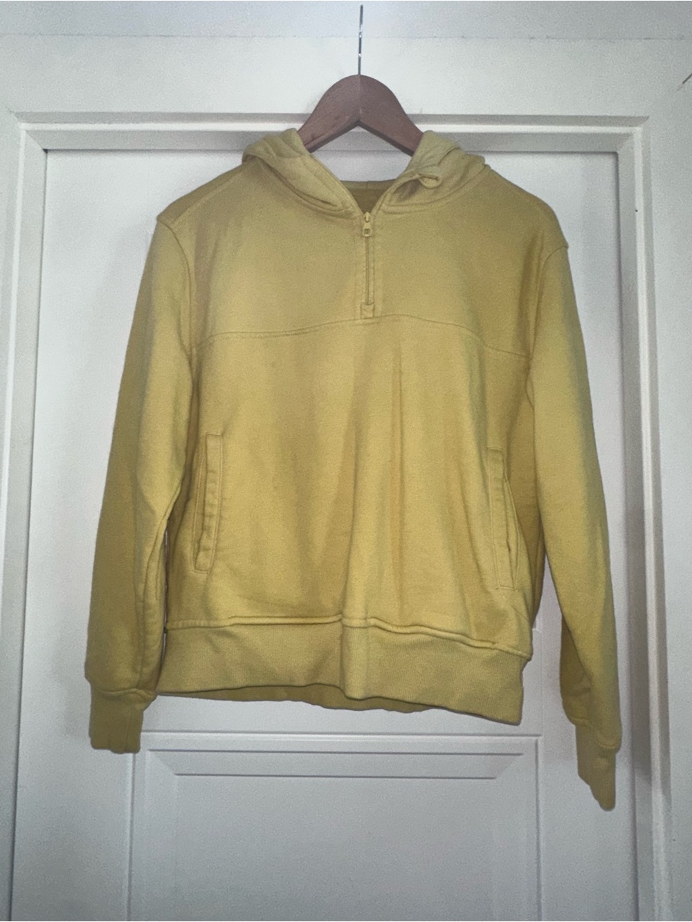 ZYIA Active Yellow Pullover Hoodie